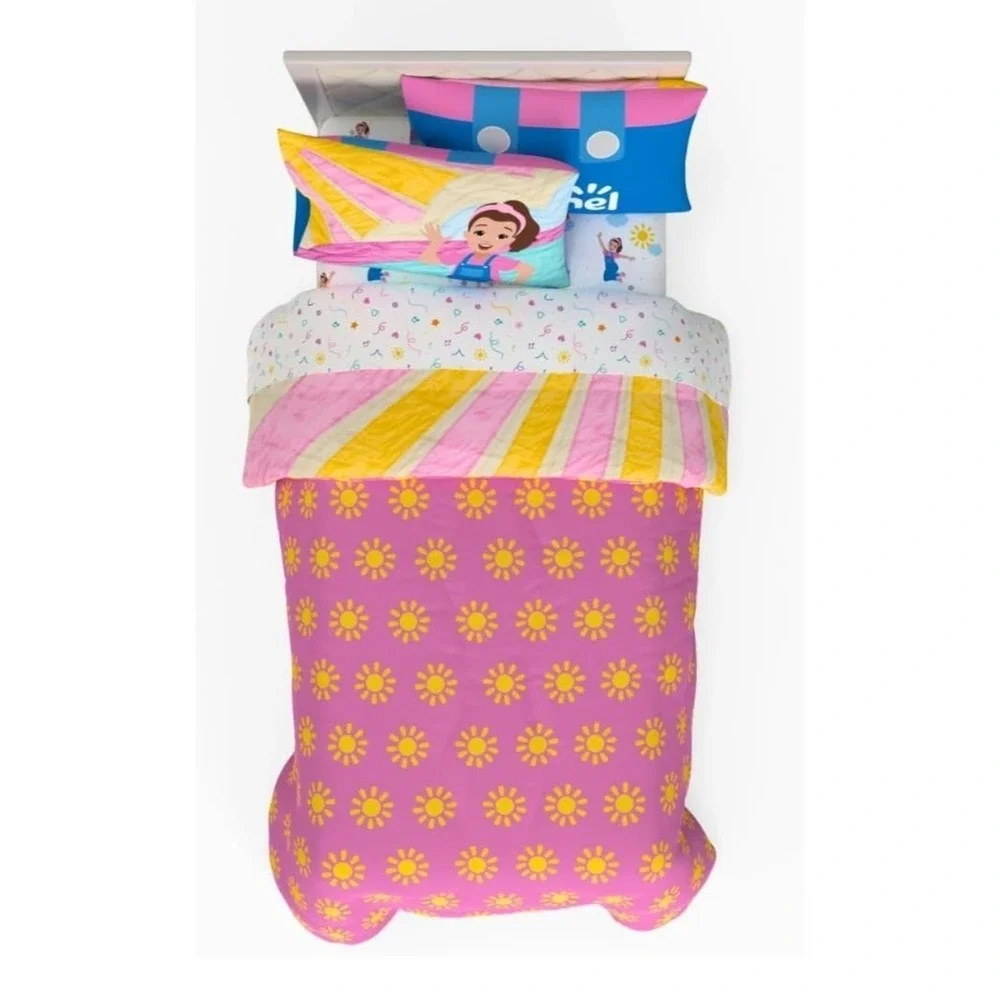 Franco Ms. Rachel Educational Adventures twin comforter  (Single Item) 64 x 86in